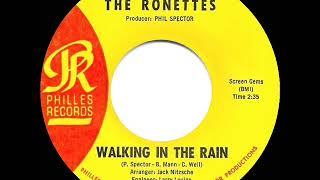 1964 HITS ARCHIVE: Walking In The Rain - Ronettes