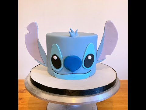 Stitch Face Cake Tutorial