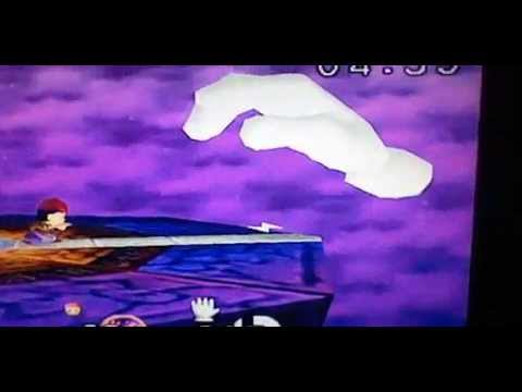 SUPER SMASH BROS NESS VS MASTER HAND