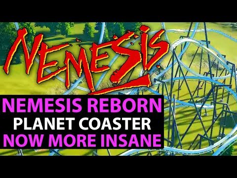 NEMESIS REBORN - Alton Towers Ride Updated In Planet Coaster For MORE Craziness!