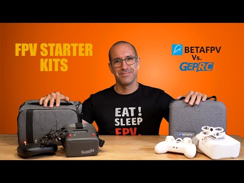 FPV Starter Kits (Ready-to-fly RTF)  - Betafpv Cetus vs. GEPRC TinyGo 4K