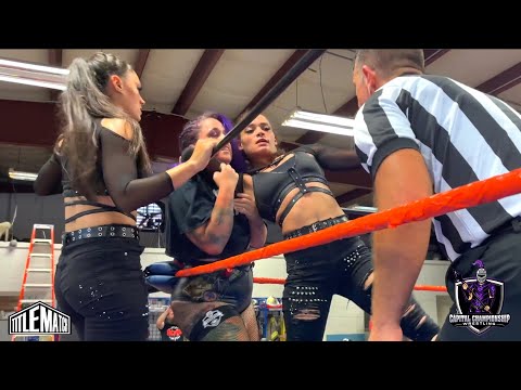 Renegade Twins vs Good Sisters (Women's Wrestling) CCW "Blood in the Sand"