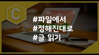 (나도코딩 C) 10-5 또다른 파일 읽기 fscanf
