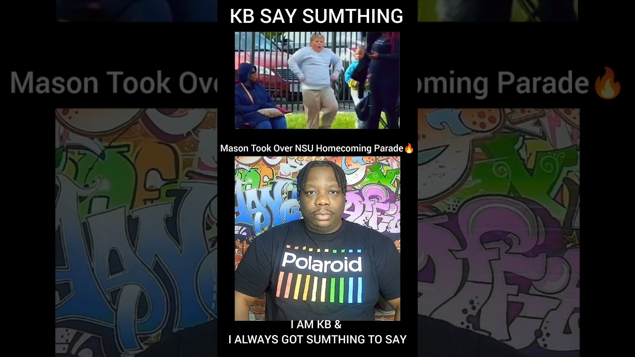 Mason Took Over Norfolk State University Homecoming Parade #shorts #youtubeshorts #hbcu #college