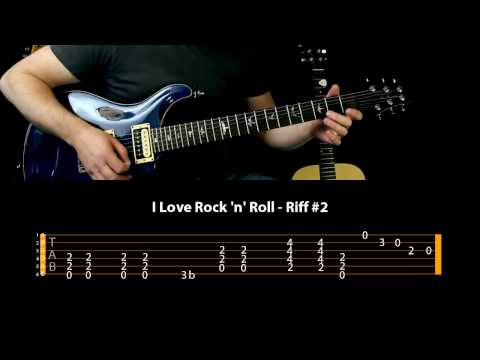 Learn To Play Guitar - I Love Rock n Roll - Joan Jett And The Blackhearts