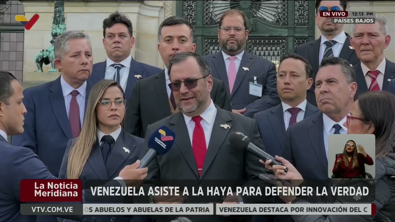 Venezuela asiste a la Corte Internacional de Justicia en La Haya en torno a la Guayana Esequiba