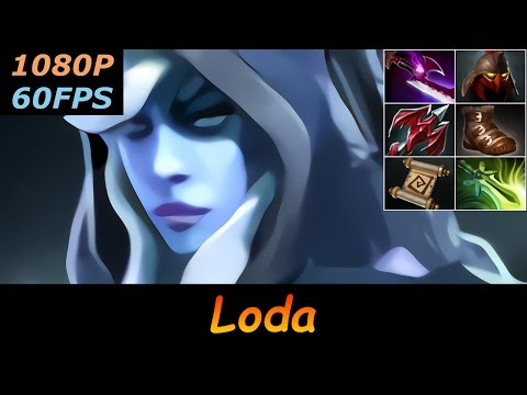 Dota 2 Alliance.Loda Drow Ranger Pro Top MMR 842 GPM Ranked Full Gameplay