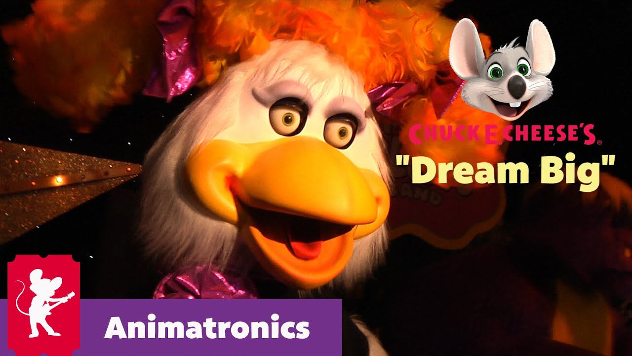 Dream Big | Kid's Inspirational Song | Chuck E. Cheese Animatronics