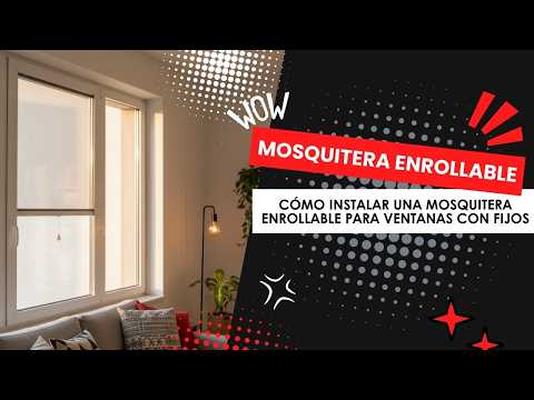 Cómo Instalar una Mosquitera Enrollable con Fijación Frontal