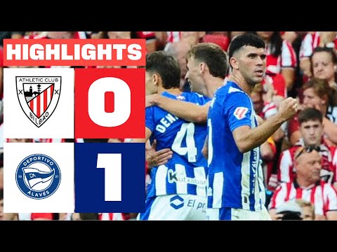 ATHLETIC CLUB 0 - 1 DEPORTIVO ALAVÉS | HIGHLIGHTS LALIGA EA SPORTS