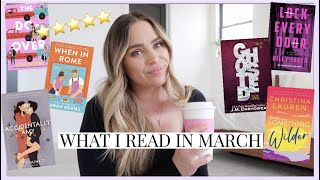 everything I read in march! march reading wrap up