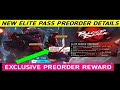 Pre order of blood demon elite pass | How to apply blood demon elite pass free fire