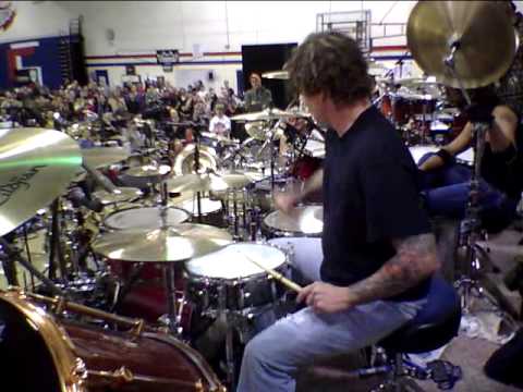 Steve Moore (The Mad Drummer) Solo at Woodstick 2010