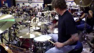 Steve Moore (The Mad Drummer) Solo at Woodstick 2010