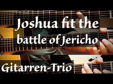 Joshua Fit The Battle Of Jericho Gitarre Cover - Acoustic Guitar Trio Classic und Westergitarre