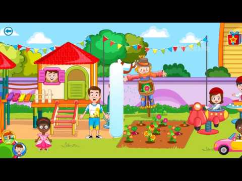 My Town Preschool - Kids Build, Imagine and Play Own Preschool Game - Android iOs Gameplay Video