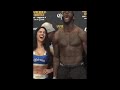 Deontay Wilder Scares Ring Girl