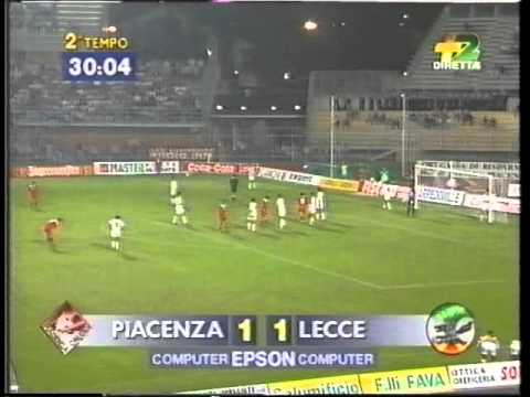 Piacenza-LECCE 2 a 1 del 19 settembre 1993 (telecronaca secondo tempo)