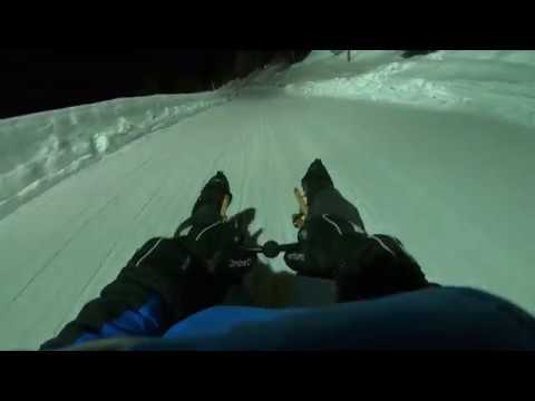 Nachtschlitteln in Bergün