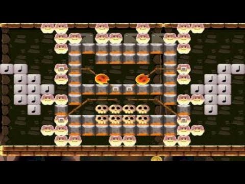 Spin the Thwomps Castle by jeanbatman - SUPER MARIO MAKER - NO COMMENTARY 1AW