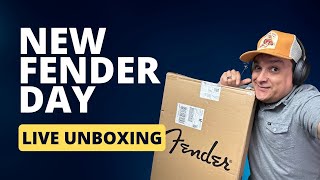 Video thumbnail for Unboxing A Fender American Pro II Telecaster - LIVE by DylanTalksTone