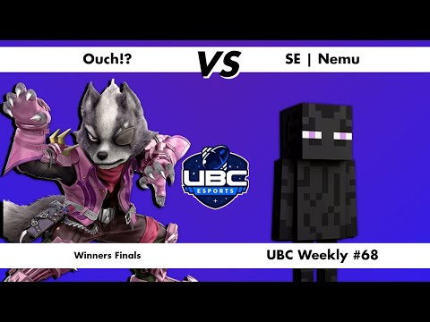 UBC Weekly #68 Winners Finals - Ouch!? (Wolf) Vs SE | Nemu (Steve) - SSBU