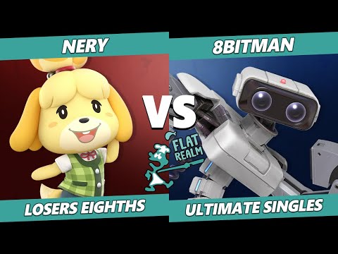 Flat Realm 8 Top 8 Losers - 8BitMan (ROB) Vs. TS | Nery (Isabelle) Smash Ultimate SSBU