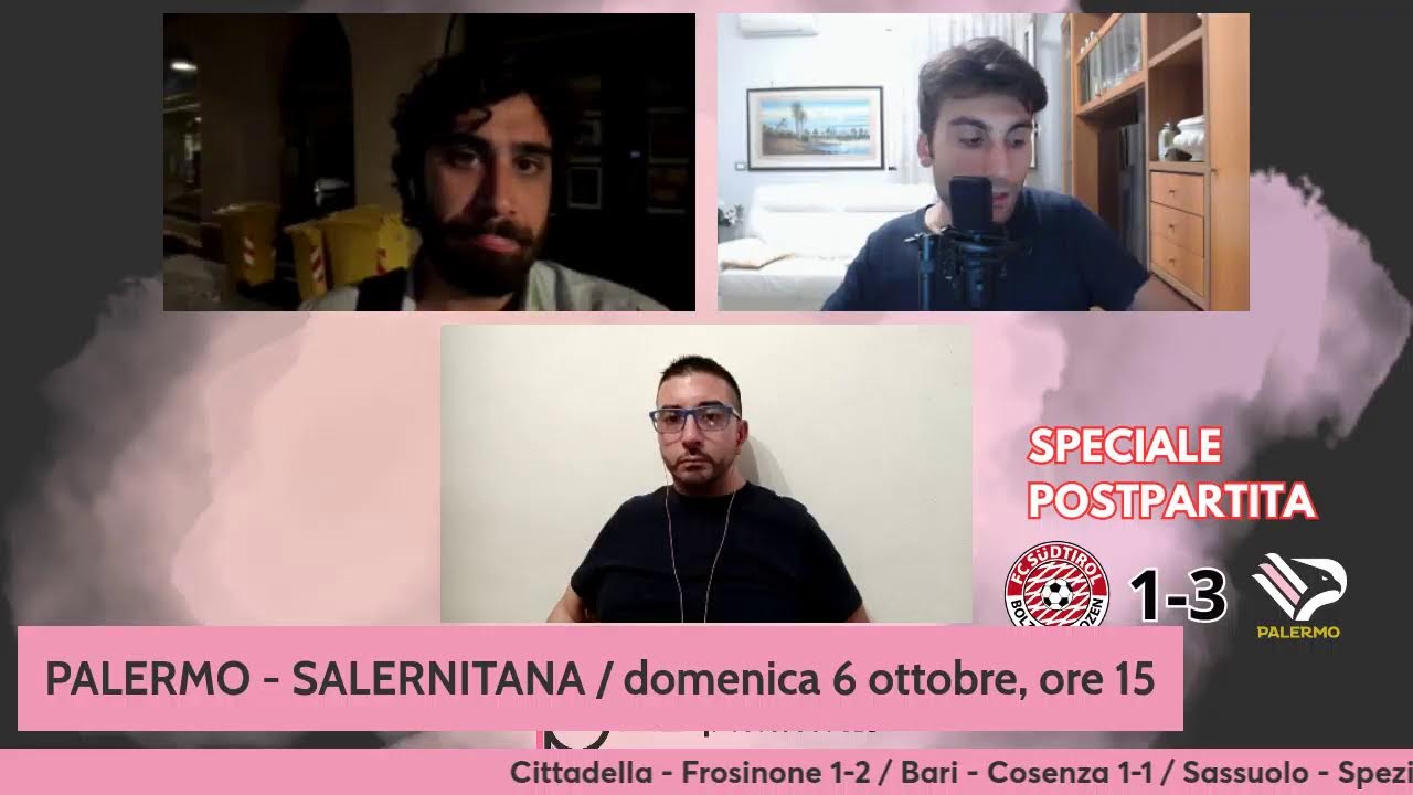 Sudtirol - Palermo 1-3 | LIVE POSTPARTITA