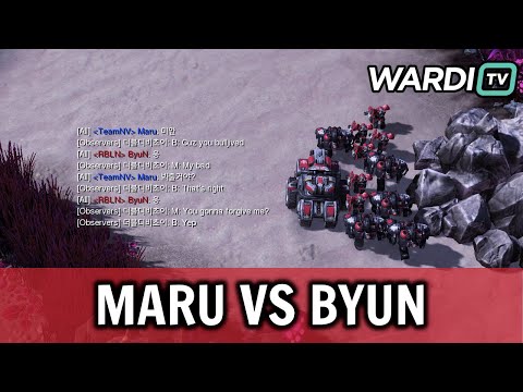 Maru vs ByuN - Maru Calls Out ByuN PCFORMAN GRAND FINAL! (TvT)