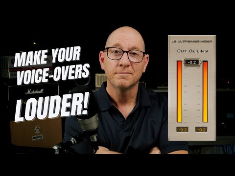 How To Make Your Voice-Overs Louder With Mastering