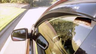 Chrome Tape-On Side Window Deflectors 2000-2005 Chevy Impala - video thumbnail 3
