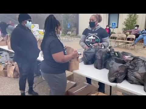 #MKE2MS Activist Vaun Mayes organizes relief efforts to Tutwiler MS