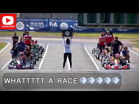 Fall in Love with Karting // THRILLING GRAND FINAL // FIA European Karting Championship