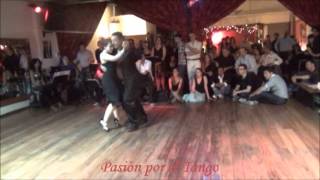 Video thumbnail for PAULA FERSZT y FERNANDO GORDILLO bailando la milonga LA LUCIERNAGA en GNC La Practica de Tango
