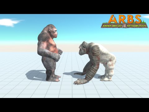 Old Goro vs New Goro best of 10 battle |Animal Revolt Battle Simulator