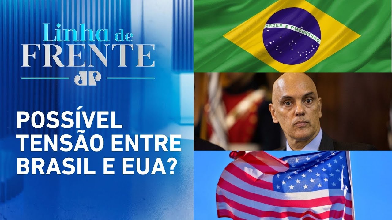 Bigtechs devem informar Comitê dos EUA sobre ordens de Moraes | LINHA DE FRENTE