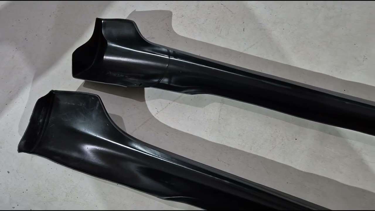 Боковые пороги DPT V-1 (грунтованные под покраску) Video 1