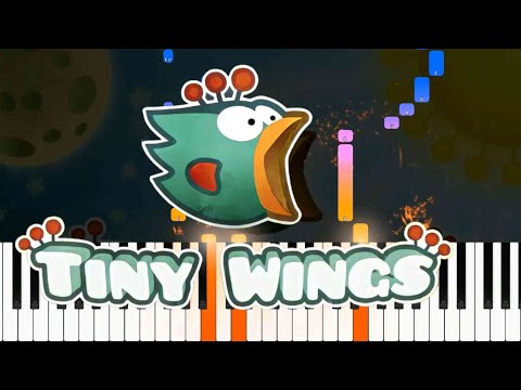 Tiny Wings Theme music Piano Tutorial / Cover