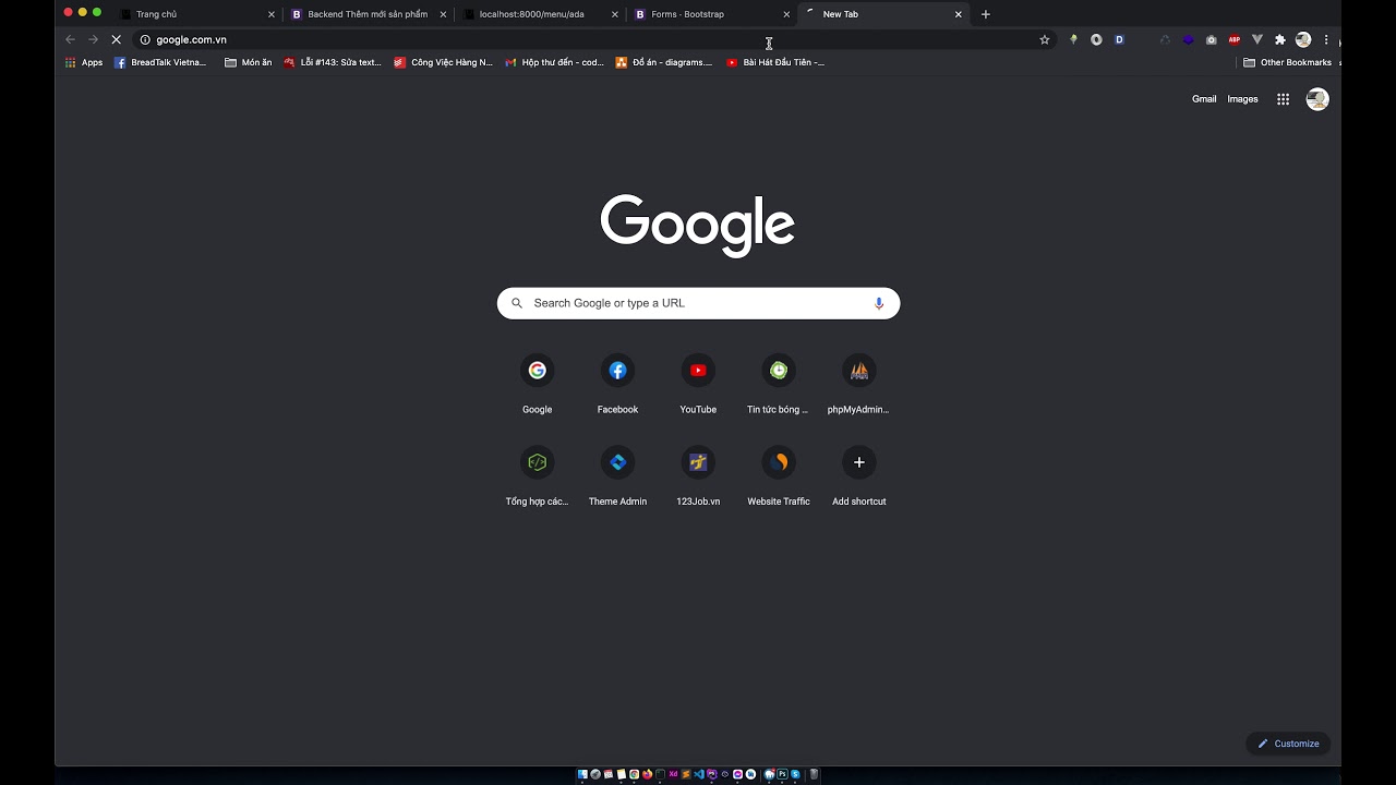 Đồ án tốt nghiệp - Build core website bán hàng bằng laravel 8x - Phần 4