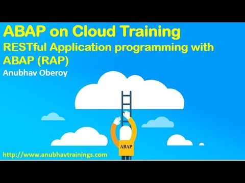 Exclusive ABAP on Cloud Training | ABAP RESTful Application Programming in CF
