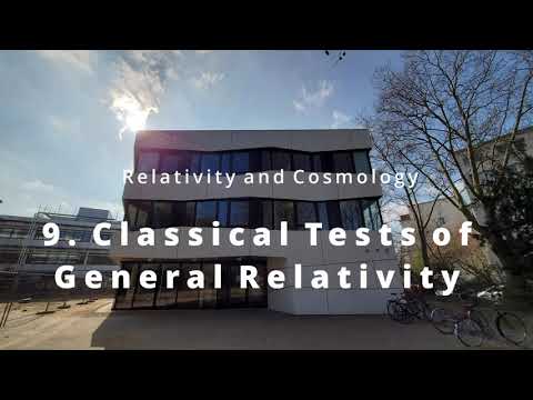 9.0. Classical Tests of General Relativity. 9.1. Gravitational redshift. Claus Kiefer