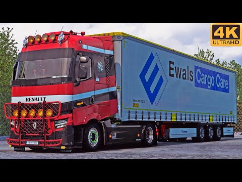[G29] ETS2 (4K 60FPS) | HUNGARY MAP | RENAULT T EVOLUTION 460 | POLGÁRDI 🇭🇺 - ÜLLŐ 🇭🇺