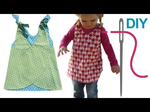 Kleid nähen für Anfänger – DIY Wendekleid, Tunika „Lieselotte“