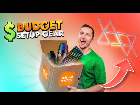 Upgrade your boring setup with these Budget Tech from TEMU!