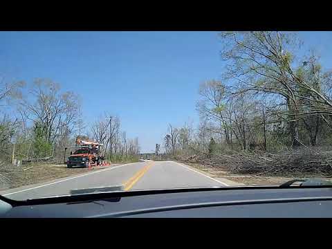 Tornado damage. Brent ,AL from 3/25/2021.. 1week later.