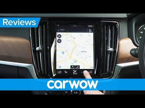 Volvo V90 2018 Estate infotainment and interior review | Mat Watson Reviews