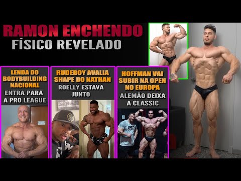Ramon revela shape completo + Rudeboy avalia Nathan DeAsha + Nick Walker +  lenda do Bodybuildng BR