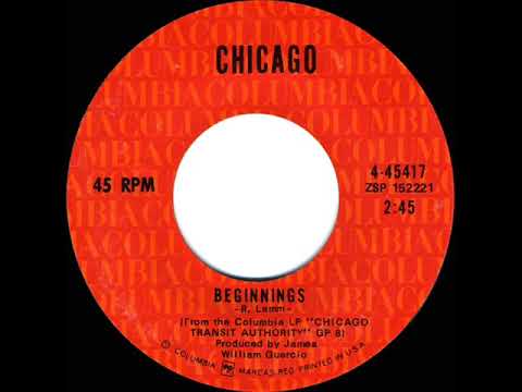 1971 HITS ARCHIVE: Beginnings - Chicago (mono 45 version--#1 A/C)