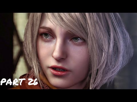 RESIDENT EVIL 4 REMAKE Walkthrough Gameplay Part 26 - RESCUING ASHLEY AGAIN (FULL GAME)