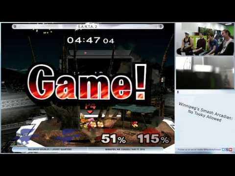 S.A.N.T.A. 2 chicken & Strike vs. Doris & MitchD - Balanced Doubles Losers' Finals